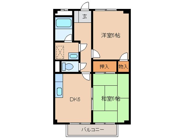 サープラスⅡともの物件間取画像